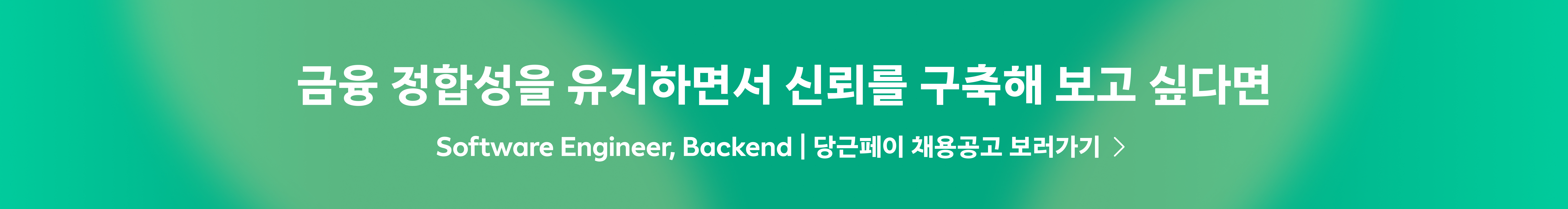 Software Engineer, Backend | 당근페이